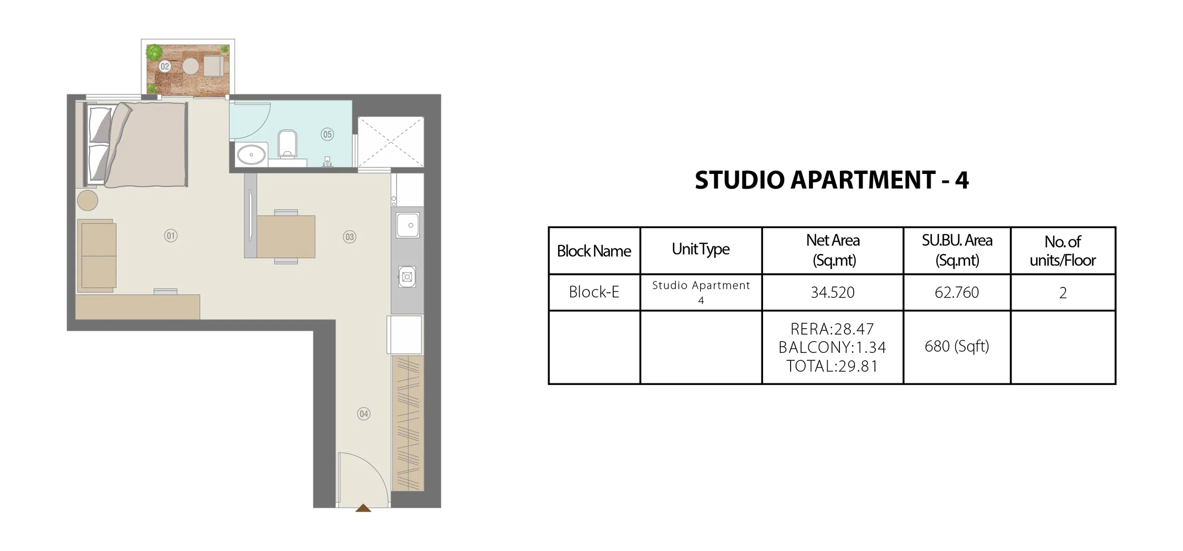 Siban By United Yogi Llp Floor plan